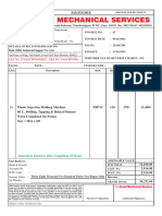 Anand Mechanical Services: Tax Invoice