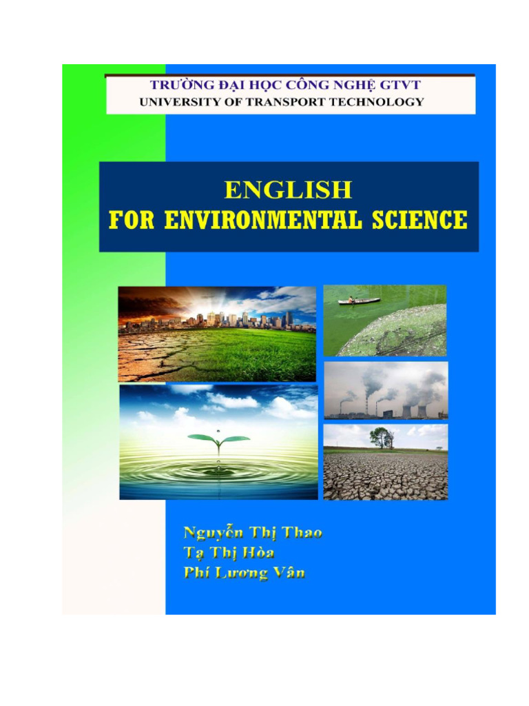 English for Environmental Science Textbook | PDF | Water Pollution ...