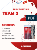 Margroup I Communication I Team 2 I