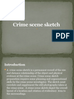 Crime Scene Sketch