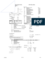 PT Surya Beton Precast: Perhitungan Struktur Saluran Tegak TYPE: B0.6m X H0.8m 1 Dimensi Dan Parameter