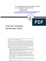Solution Manual For International Trade 3Rd Edition Feenstra Taylor 1429278447 9781429278447 Full Chapter PDF