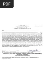 Trademark Power of Attorney Form TM-48 | PDF | Trademark | Justice