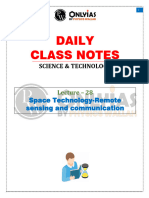Science & Technology Class Notes 