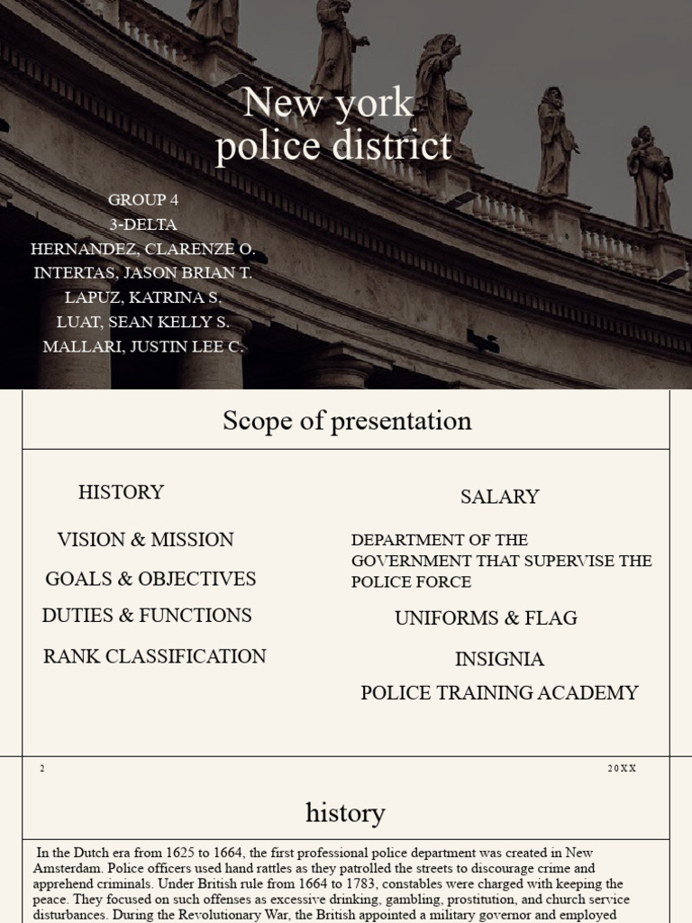 NYPD Mission, Ranks, and History | PDF | Police | New York City Police ...