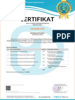 Sertifikat DANIARSPd SDNEGERI138432