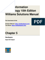 Using Information Technology 10Th Edition Williams Solutions Manual Full Chapter PDF