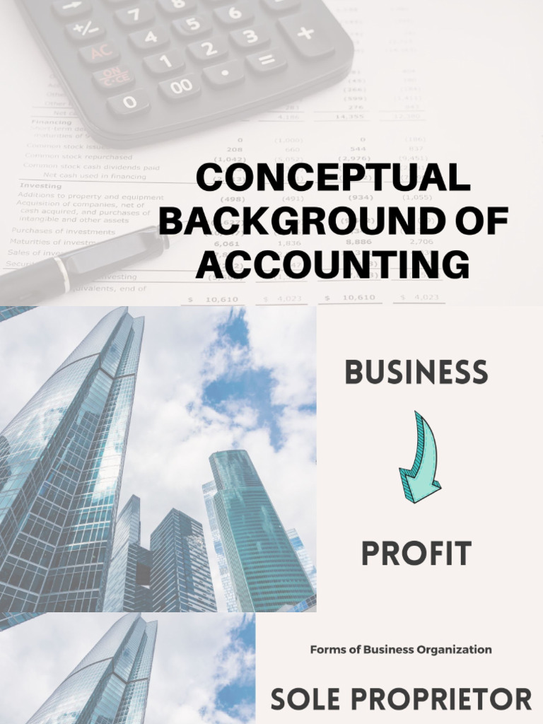 Background of Accounting | PDF