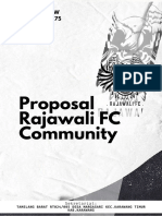 Proposal Rajawali FC Community