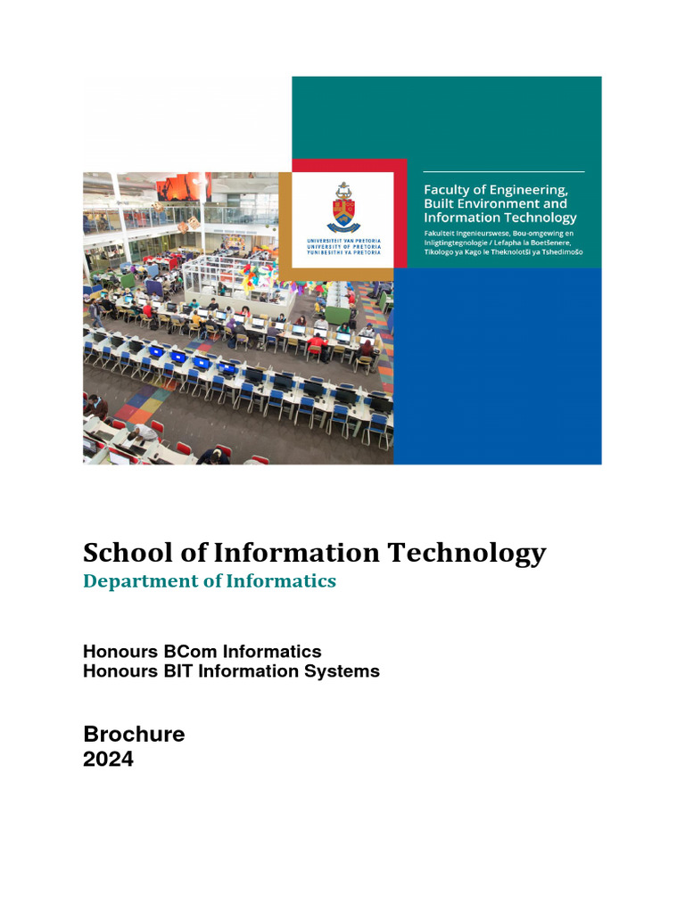 2024 Honours BCom BIT Brochure | PDF