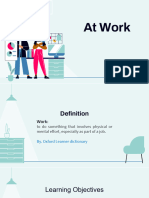 At Work - PDF