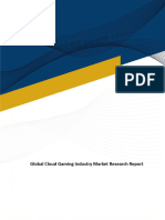 Sample - Global Cloud Gaming Industry Market Research Report