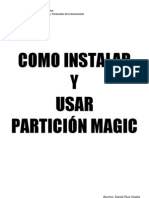 Manual del Partición Magic 8