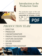 Arts q3 Production Team