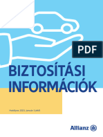 Biztosítási Információk: Hatályos: 2021. Január 1-Jétől