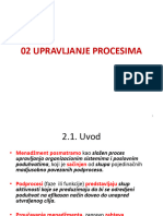 P 02 Upravljanje Procesima