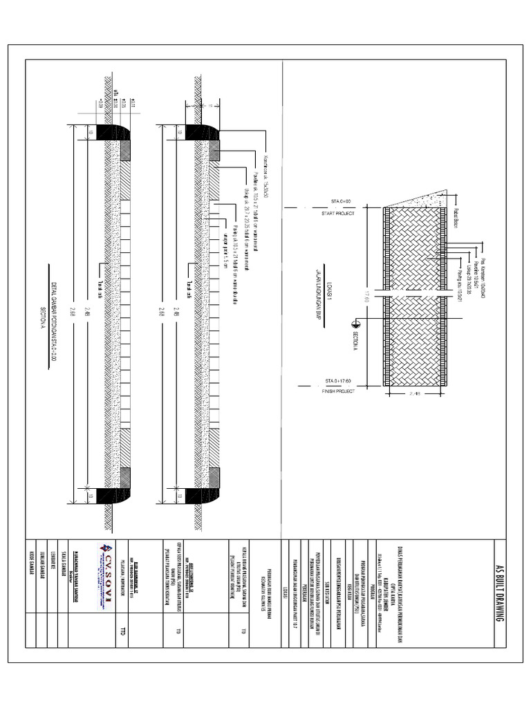 AS BUILT BMP Lokasi 1 | PDF