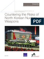 Countering The Risks of North Korean Nuclear Weapons