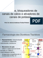 Diureticos e Bloqueadores Dos Canais