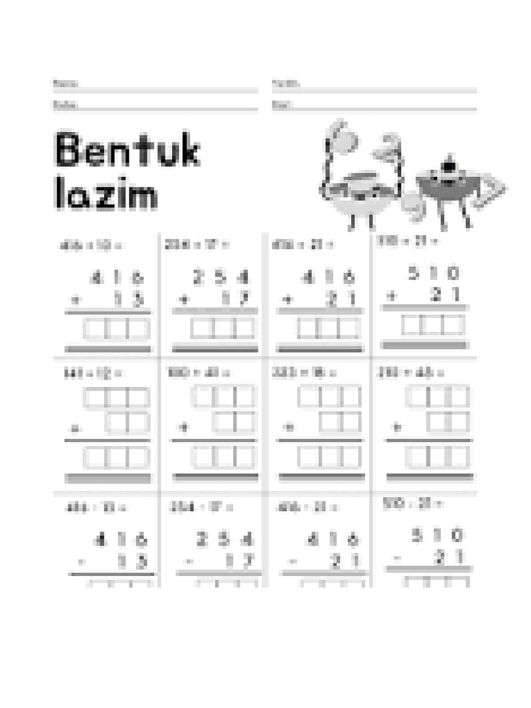 Bentuk Lazim | PDF