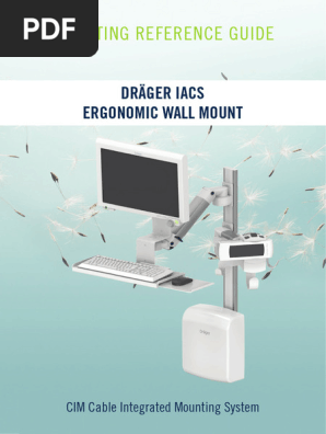 Draeger_IACS_Height_Adjustable_Wall_Mount_Ergonomic_2017.01_EN