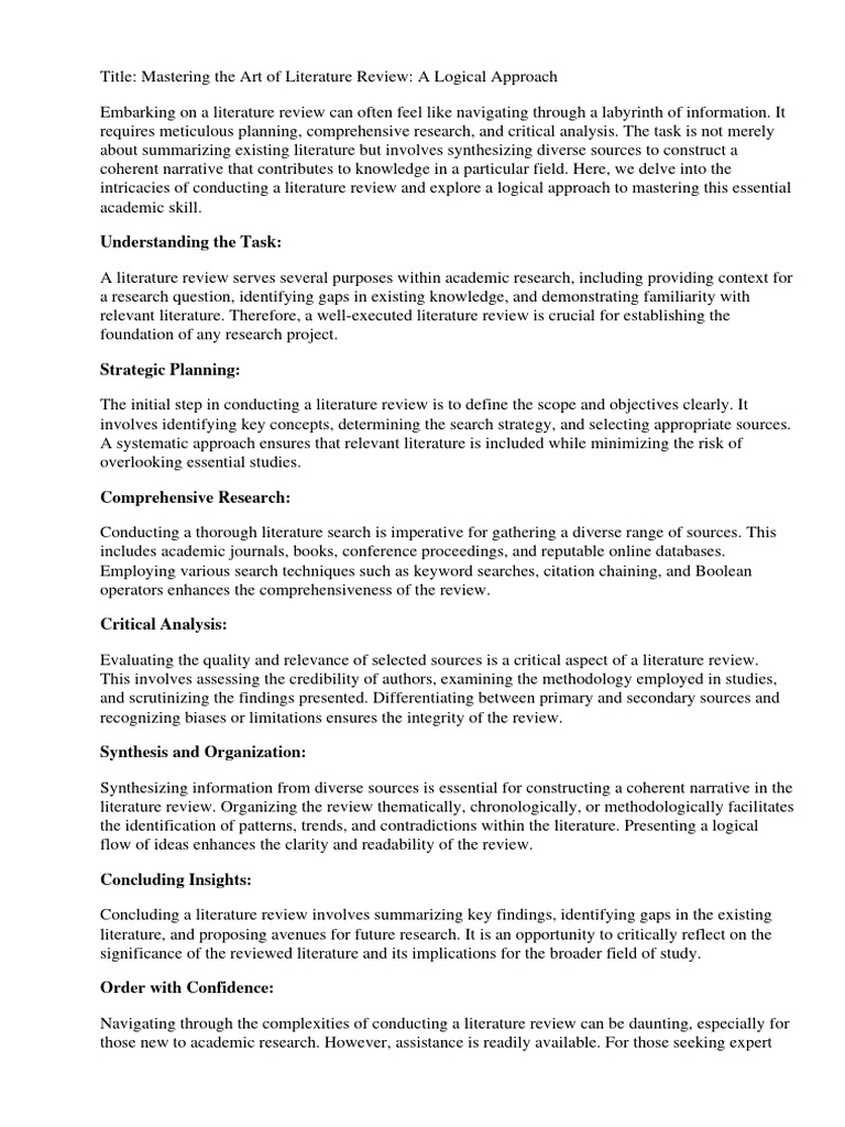 logical-way-of-conducting-literature-review-pdf