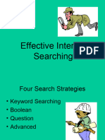 Effective Internet Searching