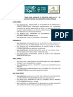 Ideas Proyectos Votadas en Las Asambleas Del Presupuesto Participativo