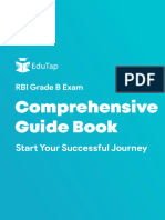 RBI Grade B Comprehensive Guide Book