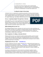 Difference Between Literature Review and Survey