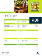 TARIFS Maxi Cuisine 2019 Encarts