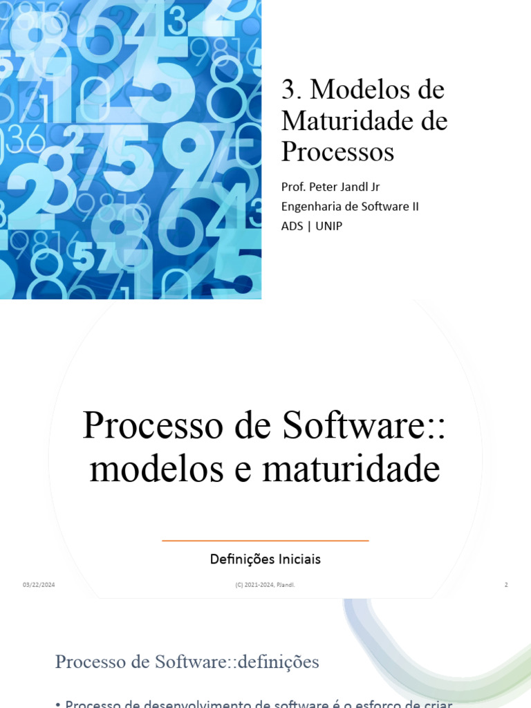 Modelos de Maturidade de Processos | PDF | Engenharia de Software ...