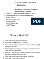 HAZOP Training