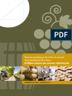 Bonnes Pratiques de Mise en Oeuvre Des Standards GS1 Dans La Filière Amont Du Secteur Vitivinicole (Intrants)