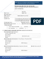 Internship Placement Confirmation Sheet - Hoa Sen University: Phiếu Tiếp Nhận Sinh Viên Thực Tập - Đh Hoa Sen