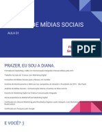 GESTÃO DE MÍDIAS SOCIAIS - UFES #01