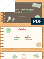 Factorii Geoecologici