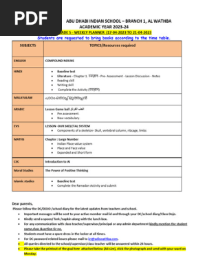 Weekly Planner 1