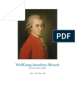 WolfGang Amadues Mozart