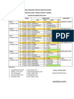 Jadwal PTS Genap