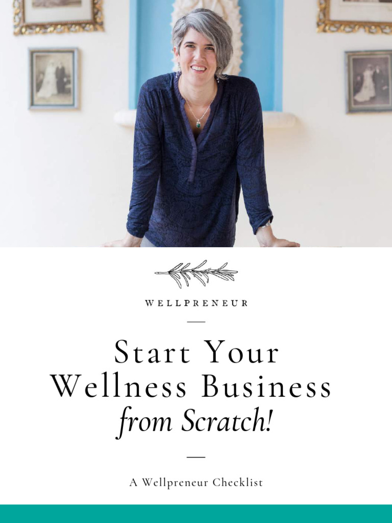 Start Your Wellness Business Checklist 2021 Pdf
