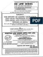 The History of Courts Legislation