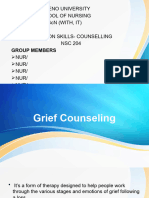 Counselling in Grief