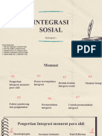 Kelompok1, Integrasi Sosial, Sosbud