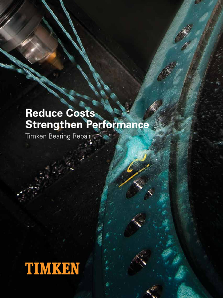 Timken Bearing Repair Services Overview | PDF | Bearing (Mechanical ...