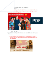 CNXHKH - Quan hệ dân tộc và tôn giáo ở Việt Nam