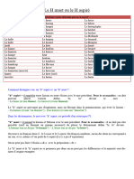 H Aspiré Vs H Muet