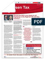 Should The NCD Levy Apply To All Payments in The Nigerian Oil and Gas Industry