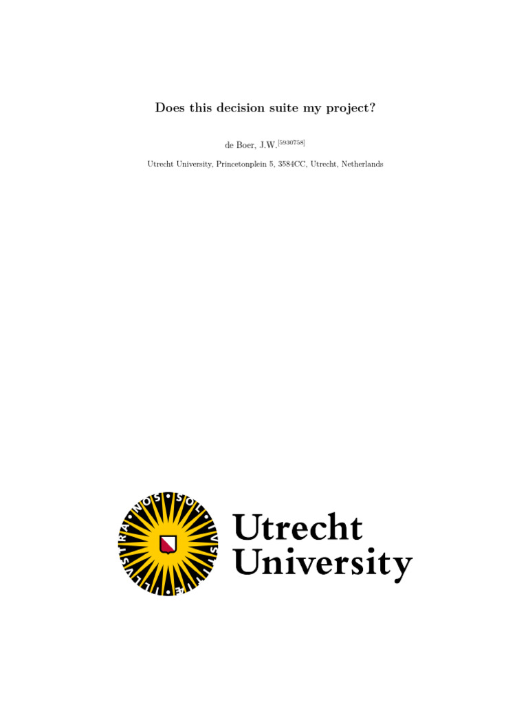 Master thesis decision making pdf world wide web internet web