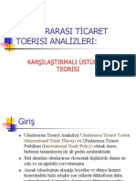 Bolum1 ULUSLARARASI TICARET TEORISI ANALIZLERI